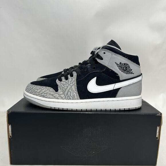 Nike Air Jordan 1 Mid Retro SE “Elephant Toe/Cement Grey” - Picture 6 of 10
